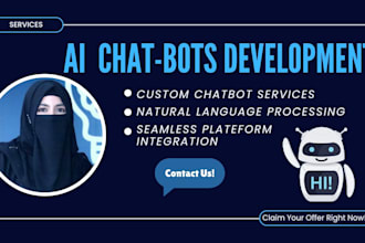 develop custom ai chatbots for your business needs