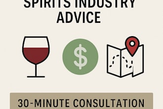 30 minute wine spirit industry advice call confidential