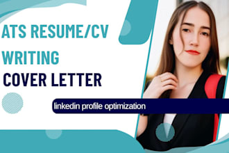 provide a professional CV, cover letter, linkedin profile, and resume