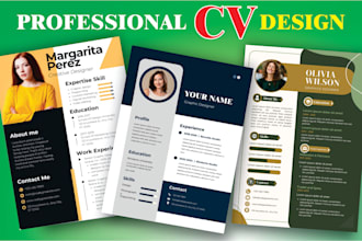 design professional cv maker, resume cv
