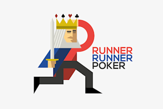 design suitable surprising runner poker logo