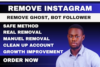 remove instagram ghost followers, bot and clean up account