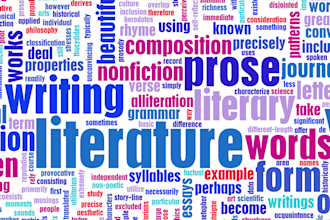 critically analyze any work of english literature