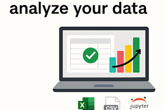 clean and analyze your excel or CSV data using python or sql