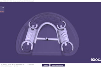 design high precision vitalium framework for partial denture