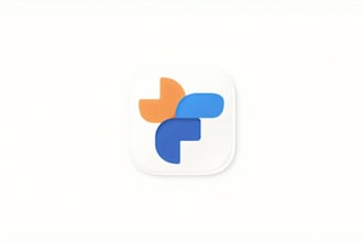 do creative app logo for you with my on creativity