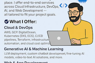 set up and manage your AWS, gcp, azure, and kubernetes infrastructure