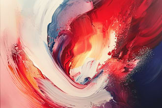 do abstract geometric digital art