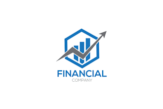 design custom financial logo for accounting, banking, or consulting