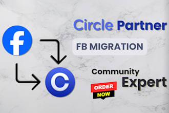 help you to migrate your fb groups to circle so community platform