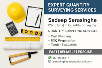 general quantity surveying services