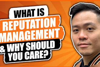 do reverse SEO to push down negative listing, pro online reputation management