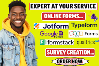 build custom survey and forms on jotform google form typeform formstack expert