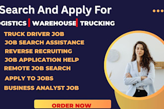 apply to warehouse, logistics, and truck driver jobs for you