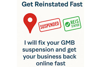 fix your gmb suspension and get your business back online fast