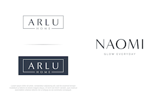 do unique typography wordmark logo design