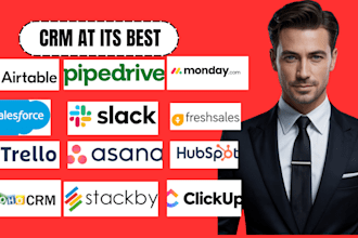 setup airtable dubsado notion honeybook hubspot crm monday crm automation zoho