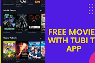 promote and boost your tubi movie with my organic marketing strategy