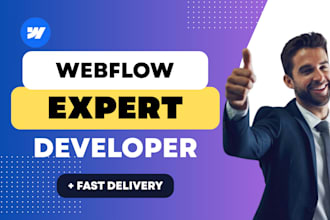 be your webflow developer, webflow expert, webflow designer, figma expert