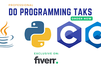 do python java c cpp programming projects