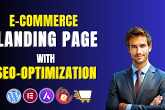 design or redesign wordpress website landing page saas