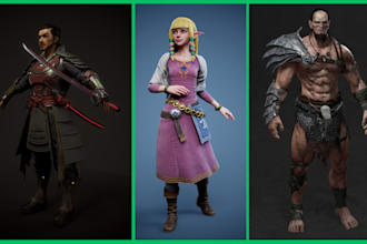 3d model character modeling 3d character 3d sculpting 3d modeling for rigging