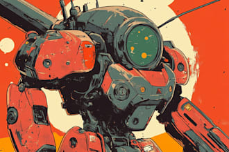 draw gundam, transformer, robot, armor, mecha