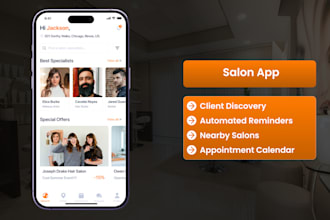 create a salon booking app like styleseat or fresha