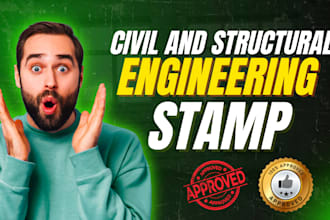 civil and strcutural engineering stamp illinios chicago south carolina alabama