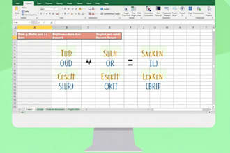create clean , merge , format ,split data excel