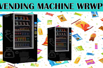 design a unique vending machine, vending machine wrap,