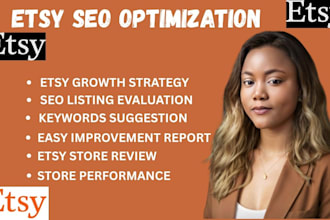review and improve your etsy store and listing strategy