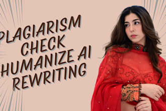 check plagiarism humanize ai content rewrite proofread