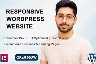 build a fast SEO optimized wordpress site with elementor