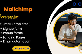 create mailchimp signup popup optin and contact form for your website