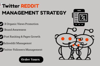 professionally manage crypto ecommerce ai app to growth your reddit presence