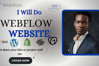 develop webflow website, design figma to webflow, xd to webflow landing page