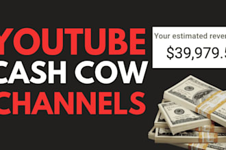 create automated cash cow videos, youtube cash cow, cash cow channel, cash cow