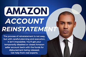 write effective appeal for amazon account reinstatement section 3 violation poa