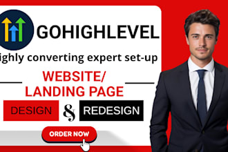 go high level expert for ghl website, gohighlevel landing page, sales funnel