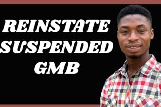 fix and reinstate suspended google my business and optimize gmb profile listing