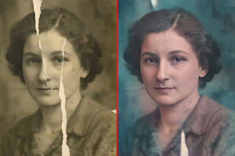 enhance and colorize old photos in one day