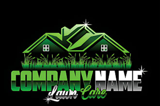 do clean grass agriculture landscape and lawn care logo