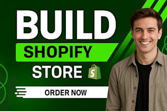 shopify store design and build shopify store
