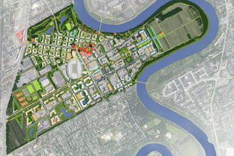 draft 2d site plan plot layout, land subdivision, landscape drawing in autocad