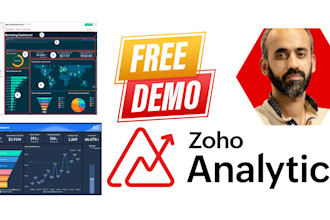create reports and dashboards in zoho analytics
