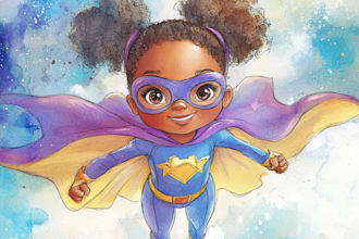 watercolor children book illustrations and children book illustration