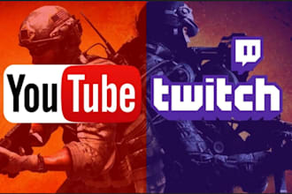 do effective youtube and twitch promotion organically and twitch management