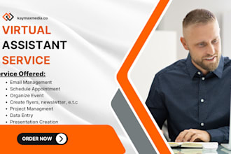 be your admin personal executive adhd virtual assistant  and customer support VA