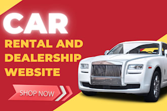make responsive car rental and online car dealership website